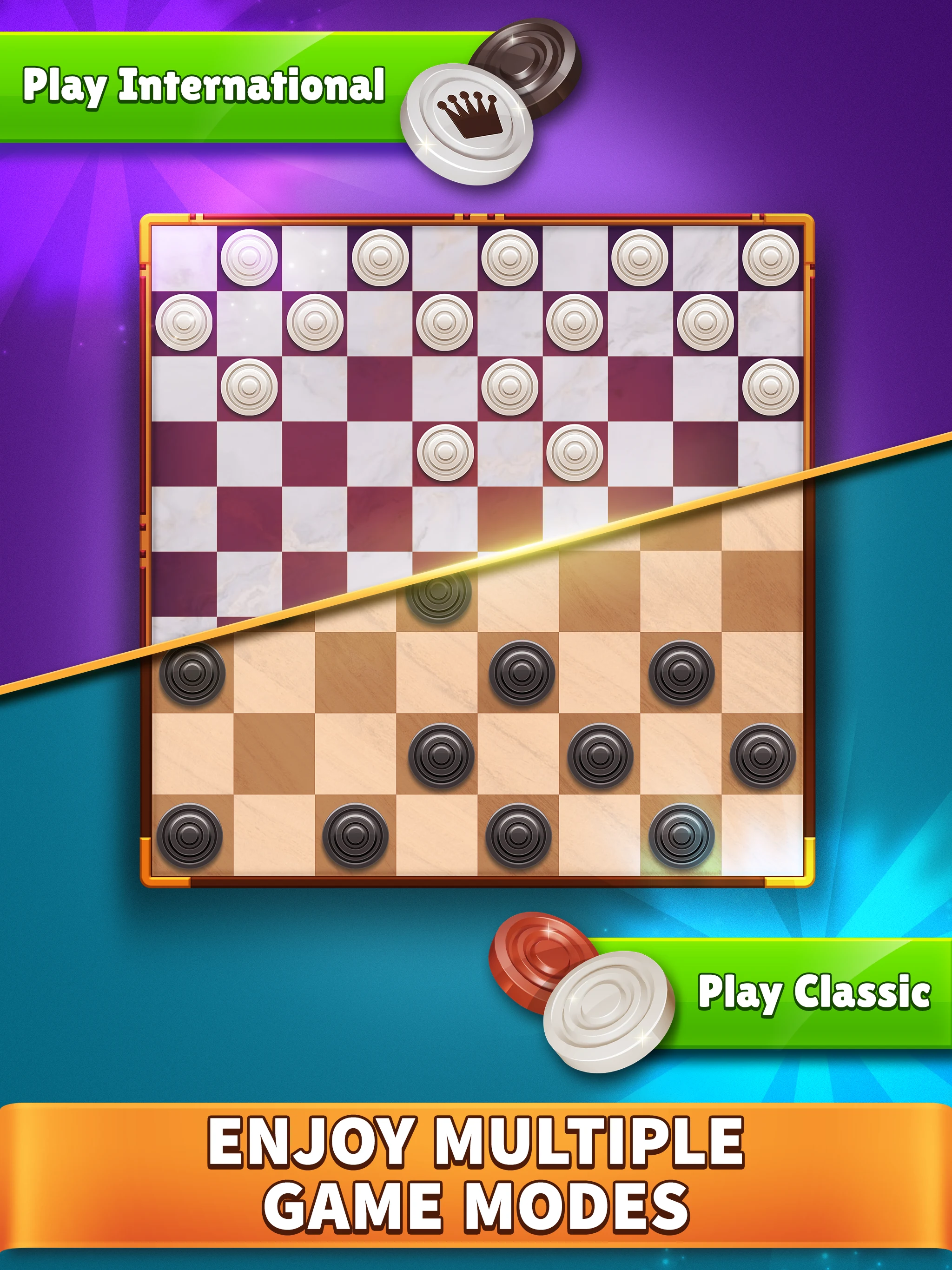 Checkers Clash: Online Game screenshot